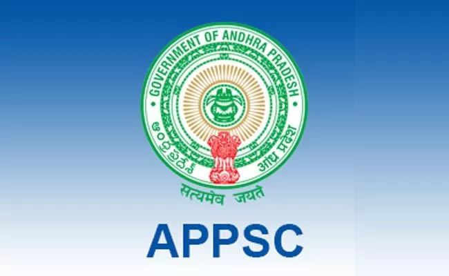 APPSC Written Exam Schedule For Filling Up The Posts - Sakshi