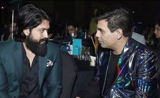 Karan Johar Reacts On KGF star Yash playing Dev in Brahmastra 2 - Sakshi