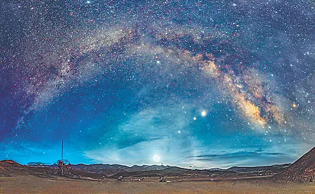 Ladakh is set to get a unique Dark Sky Reserve - Sakshi