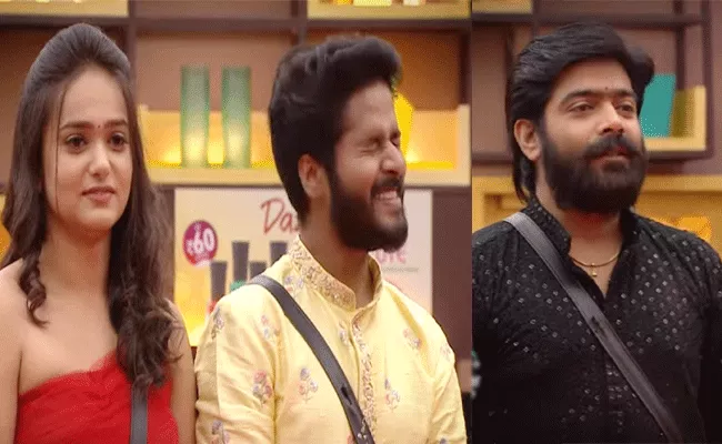 Bigg Boss Telugu: Nagarjuna Insults Shrihan, Sri Satya Game - Sakshi