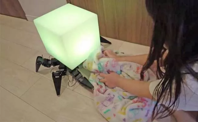 Japanese Engineer Creates Night Lamp That Walks Around Your House - Sakshi