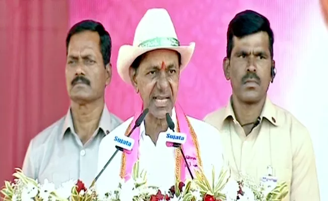 Chandur Meeting: CM KCR Respond TRS MLAs Poaching Issue Counter To BJP Modi - Sakshi