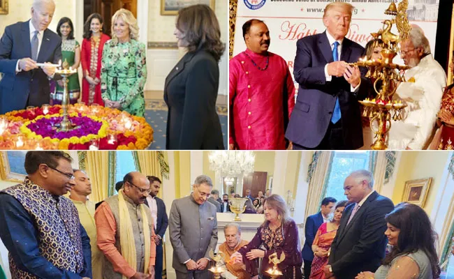 Diwali 2022: Indian Americans Shine in Diwali Festivities, Diwali at White House - Sakshi