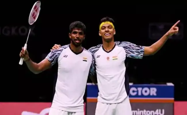 French Open: Satwiksairaj Rankireddy and Chirag Shetty clinch mens doubles - Sakshi