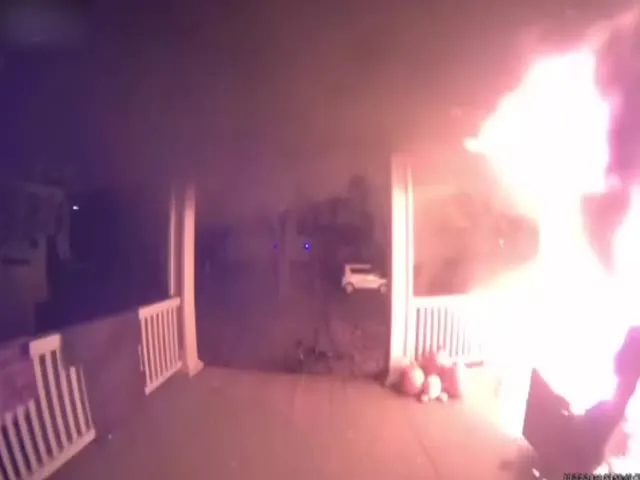 Viral Video: US Man Brendon Brit Saves Four Siblings From House Fire