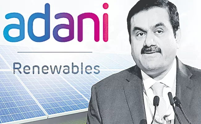 Adani Green Energy forms 3 new step down subsidiary companies for renewable energy business - Sakshi