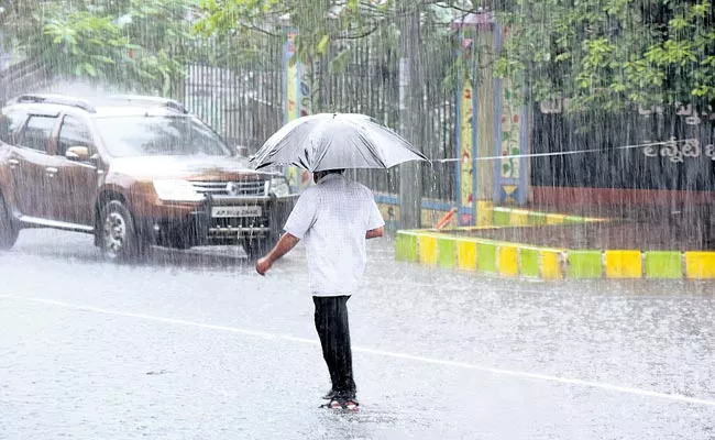 IMD Predicts Rains For Next Three Days In Coastal Andhra  - Sakshi