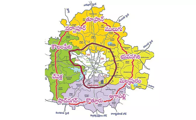 Regional Ring Road Northern Portion Land Acquisition Completed - Sakshi