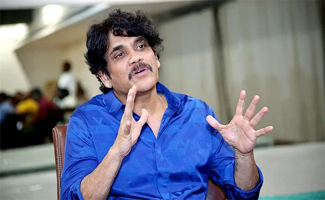 Actor Nagarjuna Comments Ghost Movie Promotions Hyderabad - Sakshi