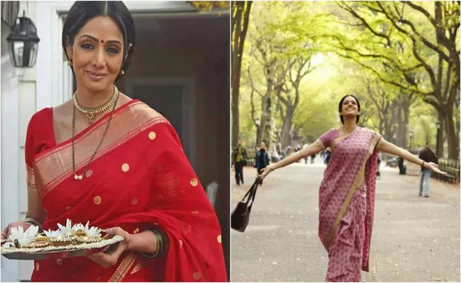 Sridevi Saree Auction Announcement in English Vinglish - Sakshi