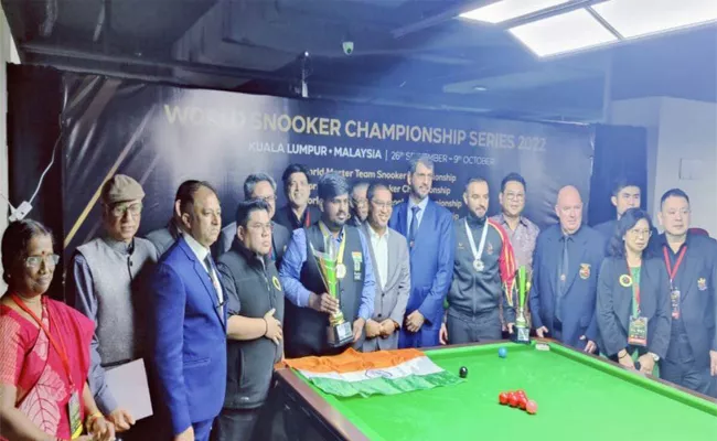 Indias S Srikrishna wins world 6 red snooker title - Sakshi