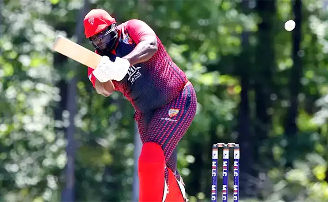 Rakheem Cornwall smashes 77 ball 205 in American T20 competition - Sakshi