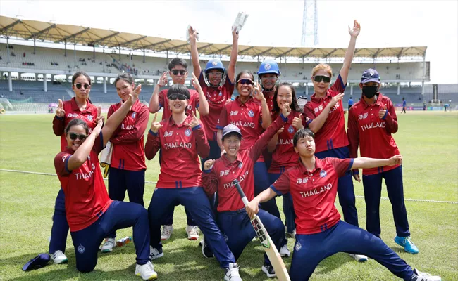 Thailand Women create HISTORY, beat Pakistan Women in Asia cup 2022 - Sakshi