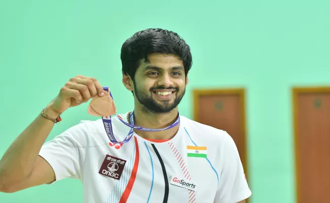 Telangana athletes bag three gold at 36th National Games - Sakshi