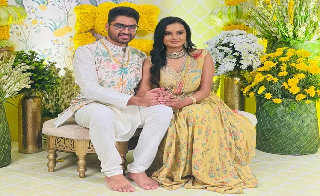 Director Gunasekhar Daughter Neelima Engagement Completed Today  - Sakshi