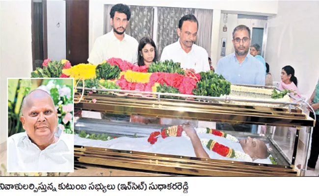 Magunta Sudhakar Reddy Passd Away in Chennai - Sakshi