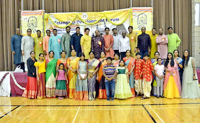 Bathukamma Dasara Celebrations In Portland Usa - Sakshi