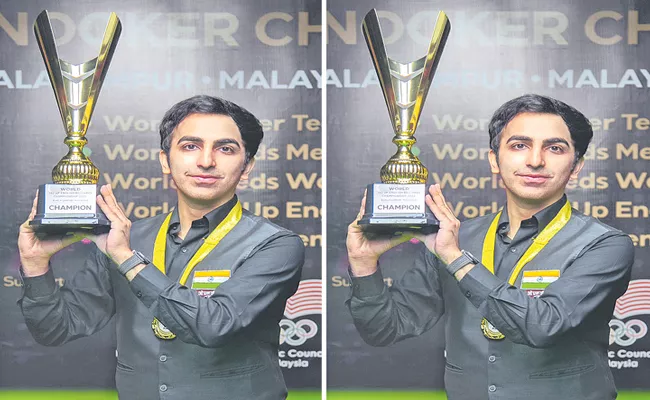 IBSF World Billiards Championship: Pankaj Advani pockets 25th Worlds title - Sakshi