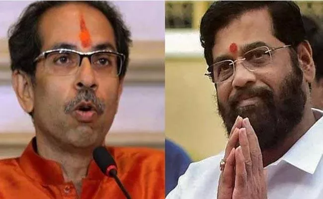 Ec Bars Uddhav Thackeray Eknath Shinde From Using Shiv Sena Name - Sakshi