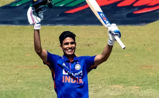 SMAT 2022: Shubman Gill Scores 49 Ball Century VS Karnataka - Sakshi