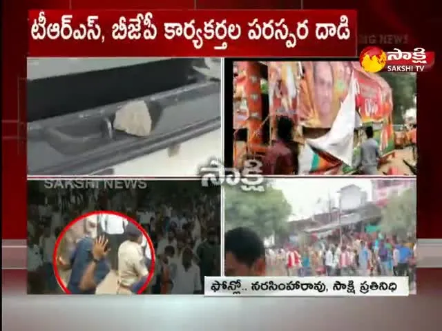 Munugodu Byelection : Attack On BJP MLA Etela Rajender's Convoy