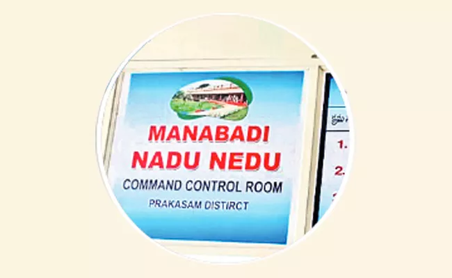 Command Control Room To Supervise Of Manabadi Nadu Nedu Works - Sakshi