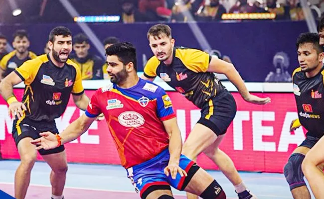 PKL 2022: Telugu Titans Beat By UP Yoddha 8th Loss In Season - Sakshi