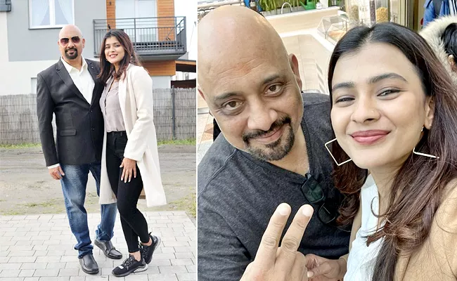 Lyricist Ramajogaiah Sastry With Hebah Patel Pic Goes Viral - Sakshi