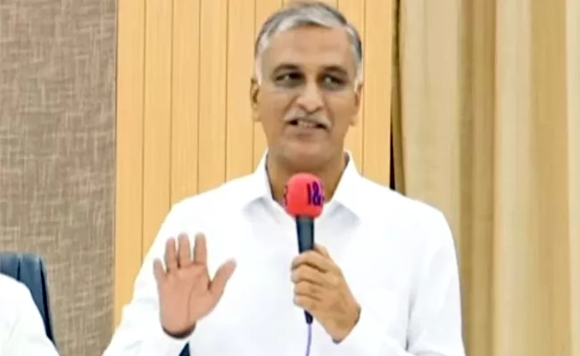 Minister Harish Rao Fires on BJP Over TRS MLAs Purchase - Sakshi