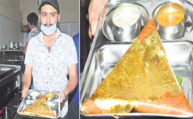 It Costs Lot Eat Gold Dosha At Tamakuru Railway Station - Sakshi