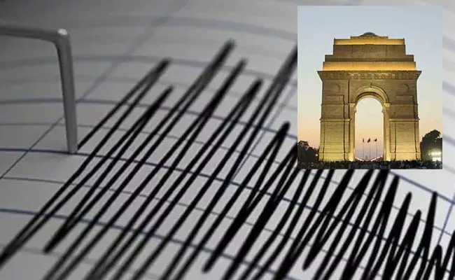 Earthquake Again In Delhi - Sakshi