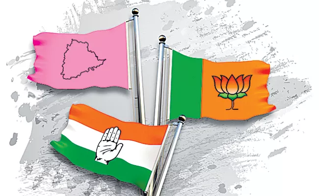 Telangana Munugode Bypoll Still Hot Topic BJP TRS Congress Party - Sakshi