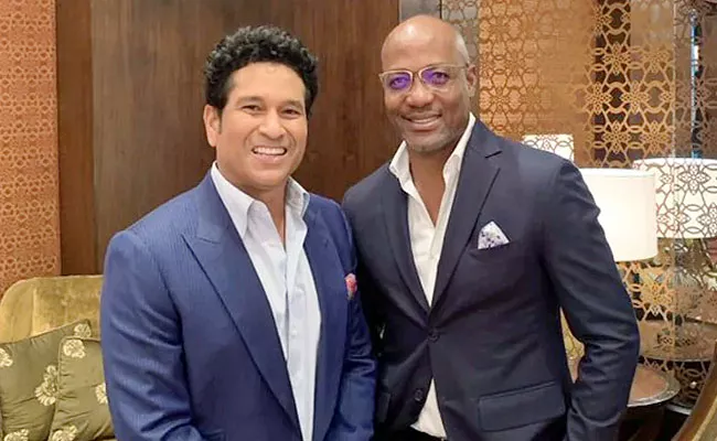 Some Friendships Are Timeless Sachin Tendulkar Reunites With Brian Lara - Sakshi