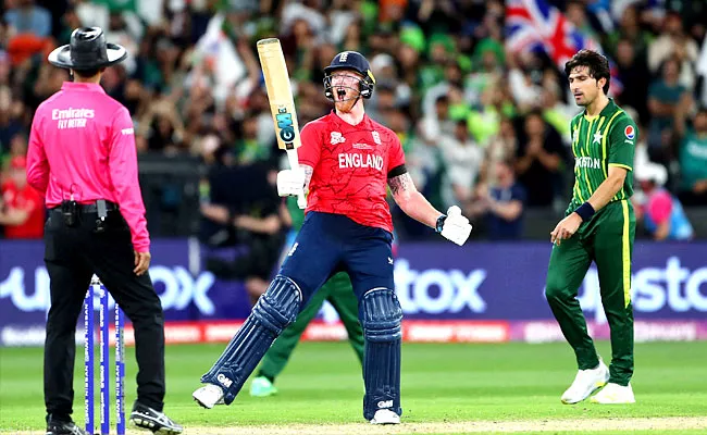 Ben Stokes 1st Half Century T20 Cricket-ENG Won T20 WC 2022 - Sakshi