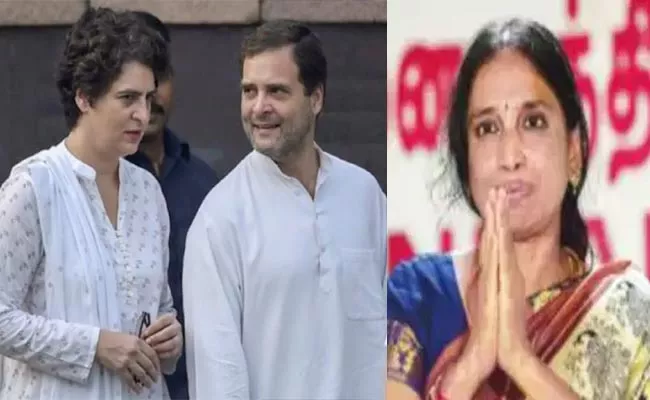 Nalini Says She Will Meet Priyanka And Rahul Gandhi - Sakshi