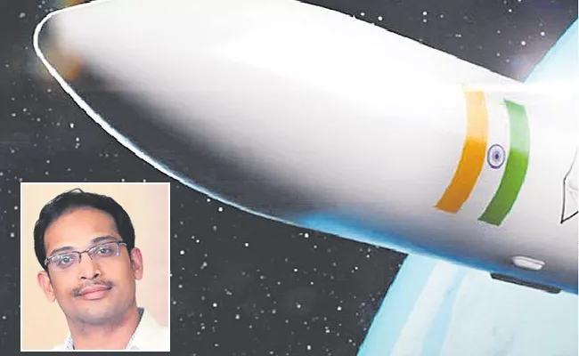 Telugu Brilliance Naga Bharath In The Field Of Space - Sakshi