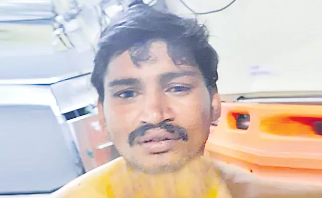 Man Arrested After Attacked Petrol By Couple  - Sakshi