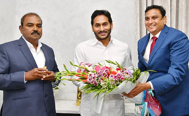 Information Commissioners Meets CM YS Jagan - Sakshi