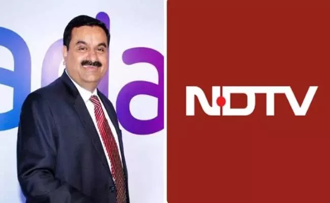 Sebi Approves Adani Group Ndtv Stake Open Offer For 26 Pc Shares - Sakshi