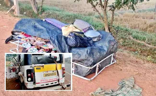 Four Dead In Road Accident At Kakinada District - Sakshi