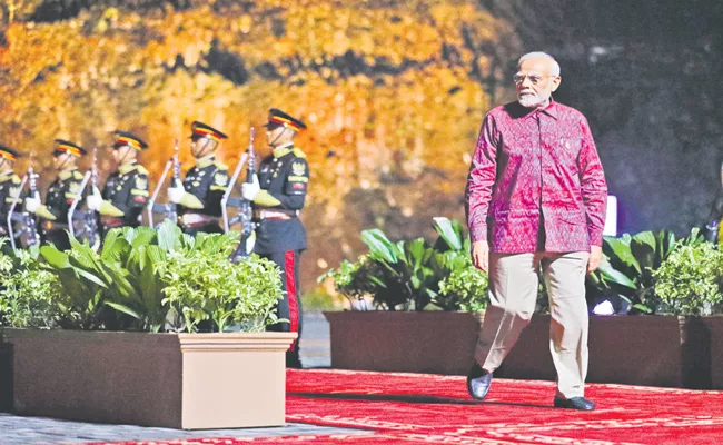 PM Narendra Modi G20 Summit in Indonesia Bali  - Sakshi