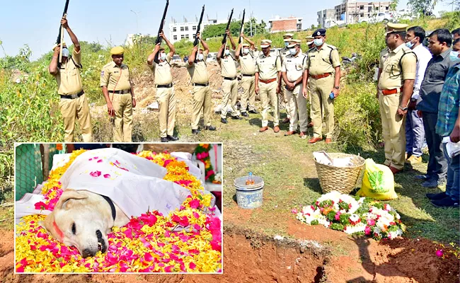 Karimnagar Police Sniffer Dog Tyson Dies - Sakshi