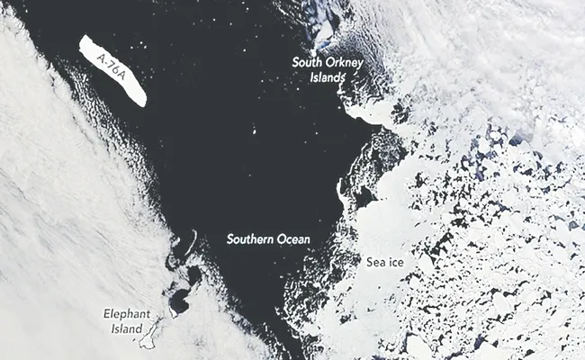 World largest iceberg is closer to its doom - Sakshi