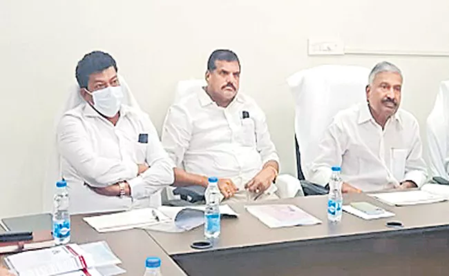 Andhra Pradesh ministers On Aqua Empowerment Committee meeting - Sakshi