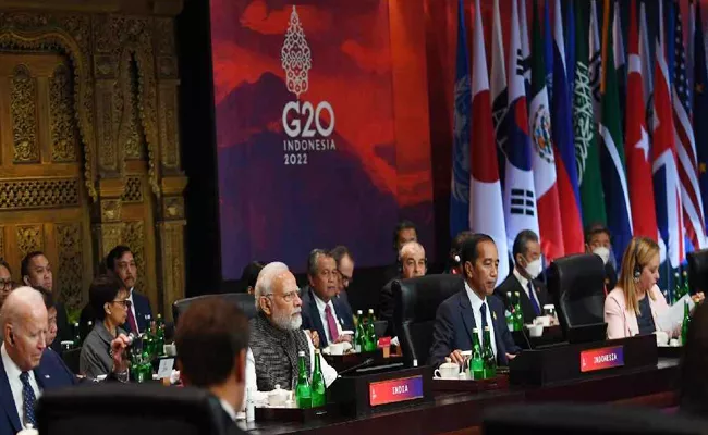 The G-20 Summit 2022 Held In Bali Indonesia Ended On Wednesday - Sakshi