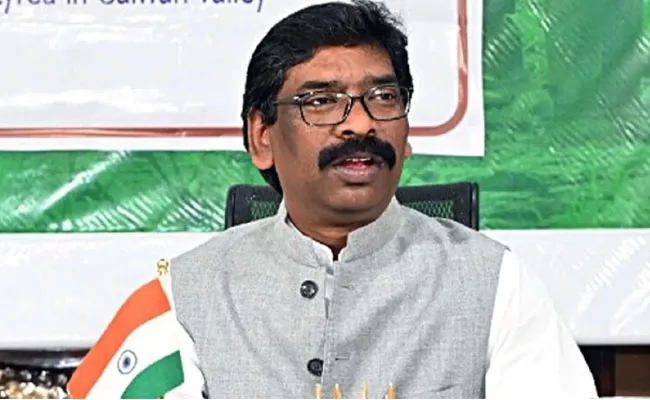 Jharkhand CM Hemant Soren Attends Before Enforcement Directorate - Sakshi