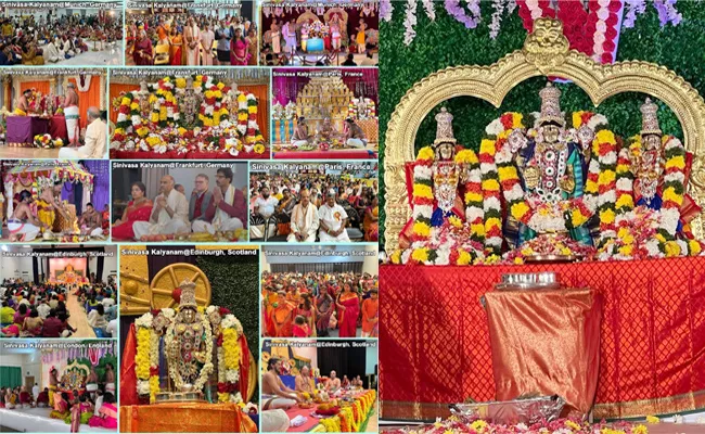 Lord Srinivasa Kalyanam held across 11 cities in UK and Europe BY TTD - Sakshi