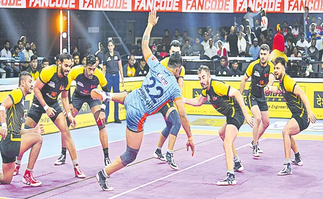 Pro Kabaddi 2022: Bengal Warriors beat Telugu Titans - Sakshi