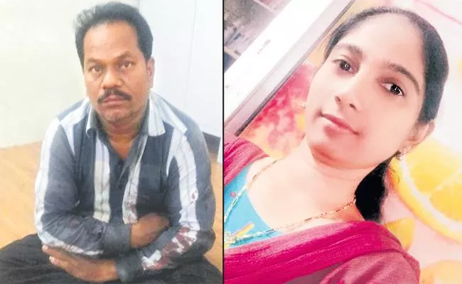 Man Arrested Beautician Murder Case in Tenali, Guntur - Sakshi