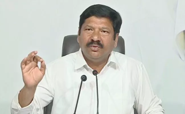 Jogi ramesh Serious Comments on Chandrababu naidu at Tadepalli - Sakshi